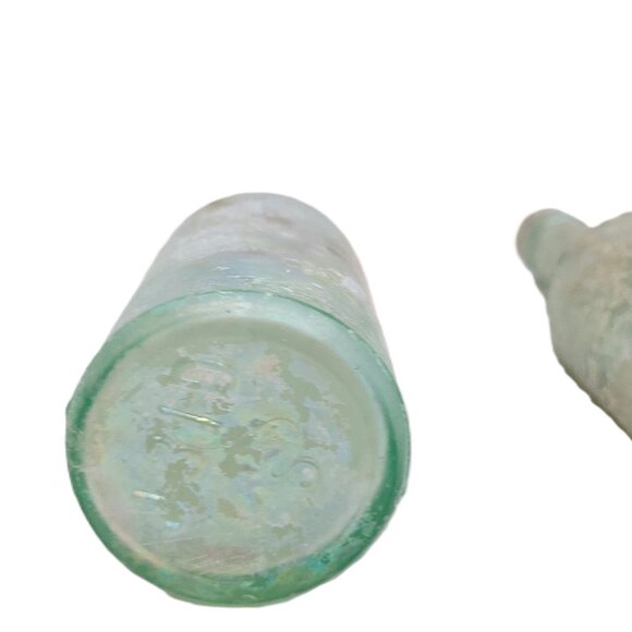 Antique Vintage Lea & Perrins 7.5" Tall Bottle Set C Farmhouse Decor - Picture 8 of 9